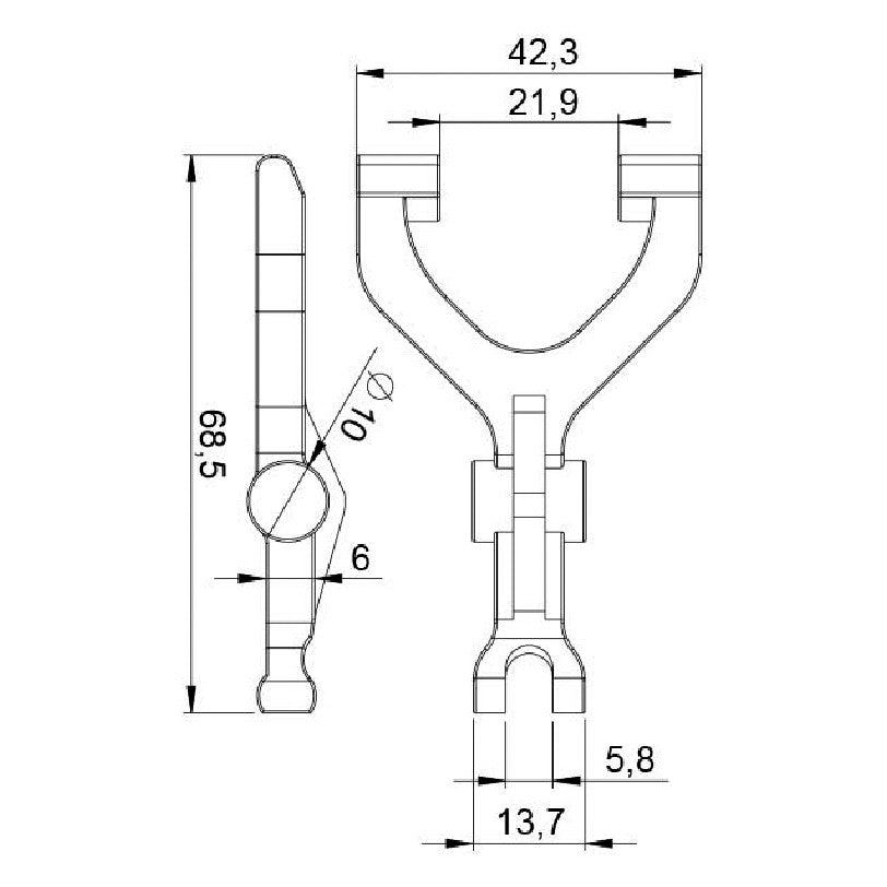 Garfo para Motor de Partida - Unifap - 4.470 - (3)