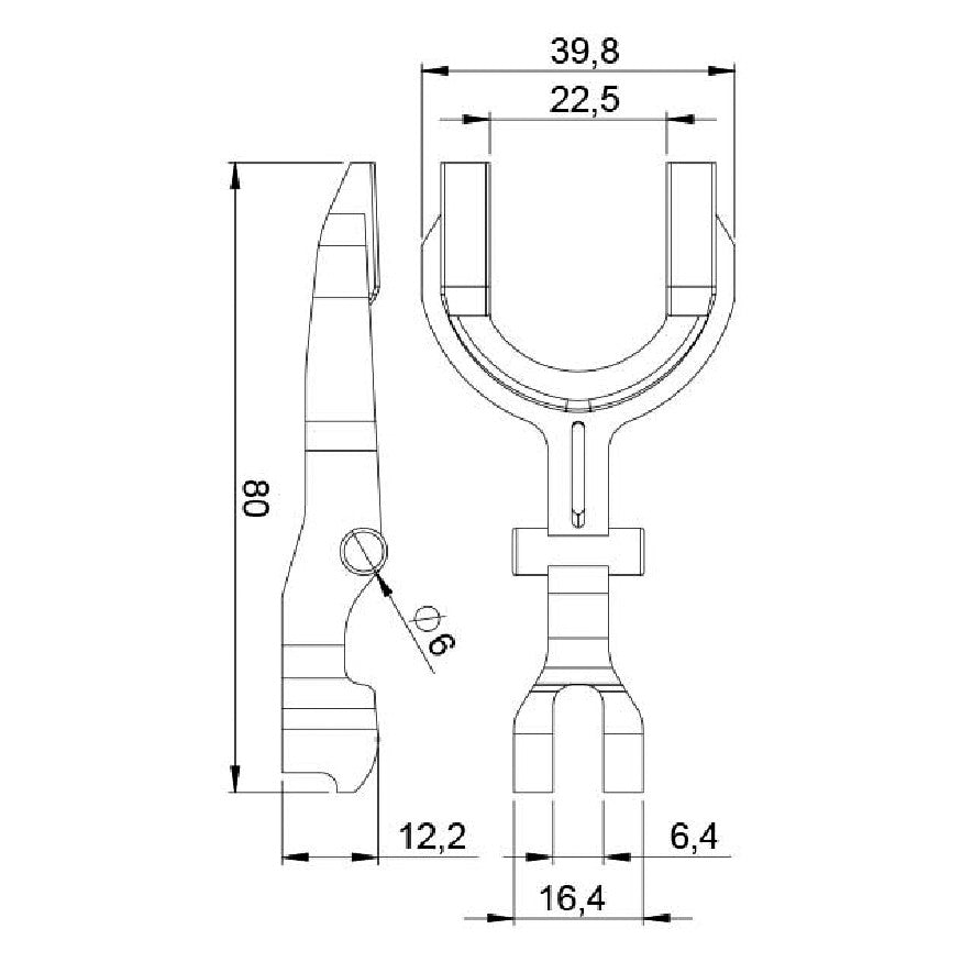 Garfo para Motor de Partida - Unifap - 4.469 - (3)