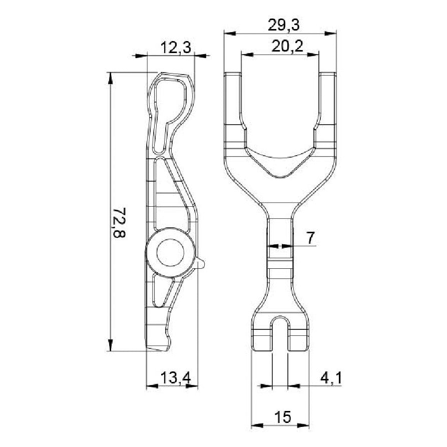 Garfo para Motor de Partida - Unifap - 4.472 - (3)