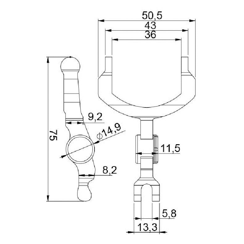 Garfo para Motor de Partida - Unifap - 4.479 - (3)