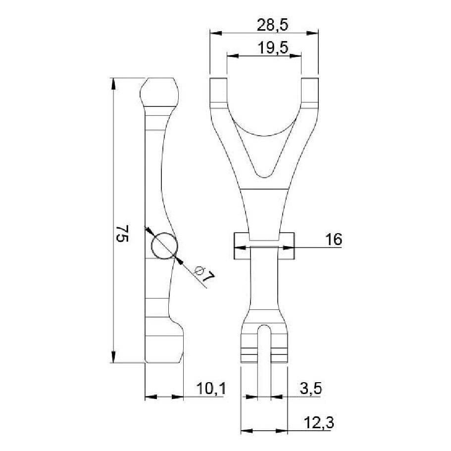 Garfo para Motor de Partida - Unifap - 4.481 - (3)