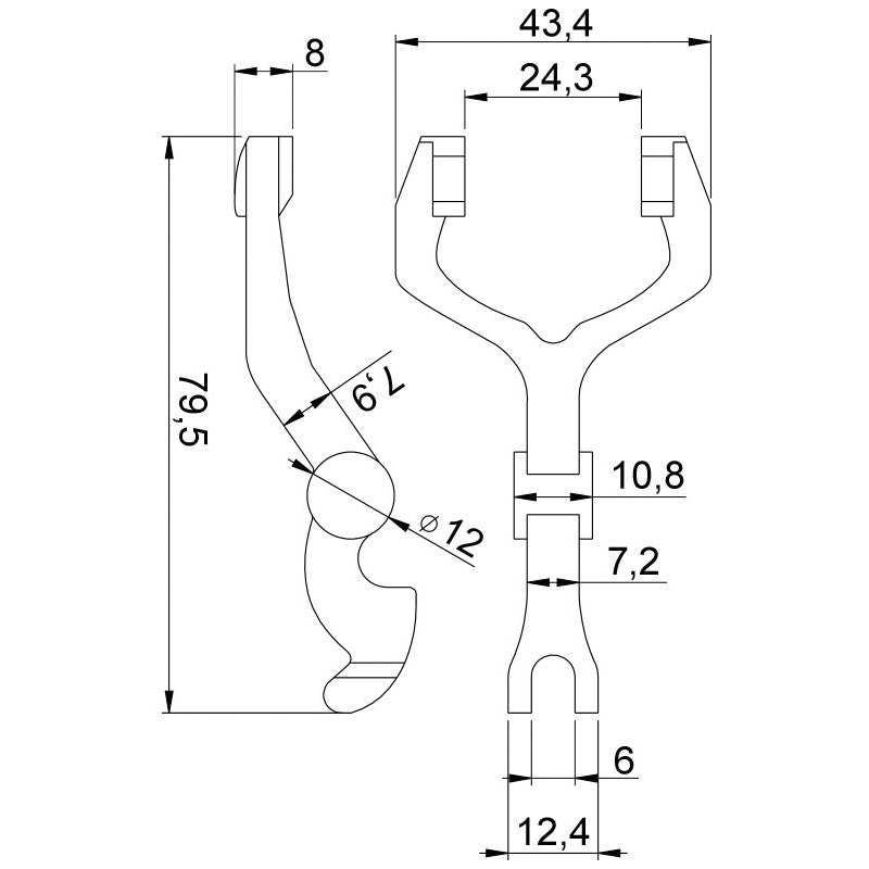 Garfo para Motor de Partida - Unifap - 4.485 - (3)