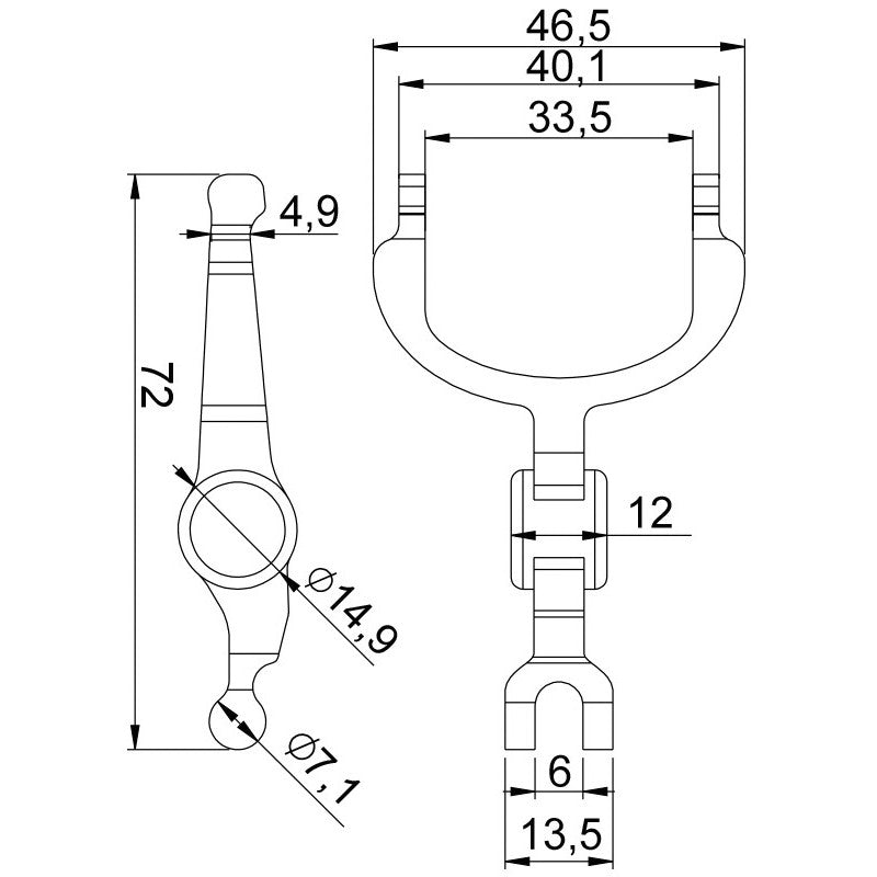 Garfo para Motor de Partida - Unifap - 4.495 - (3)