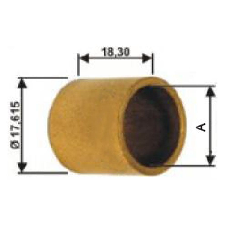 Bucha para Motor de Partida 10 Unidades - Unifap - BC1-0004-00 - (1)