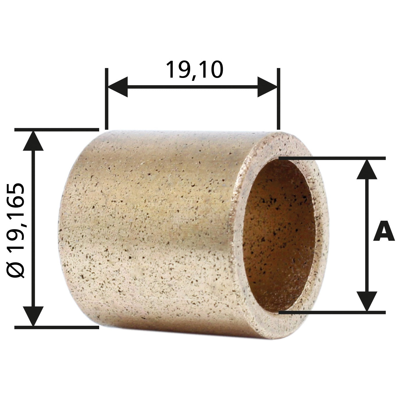 Bucha para Motor de Partida 10 Unidades - Unifap - BC1-0011-02 - (1)