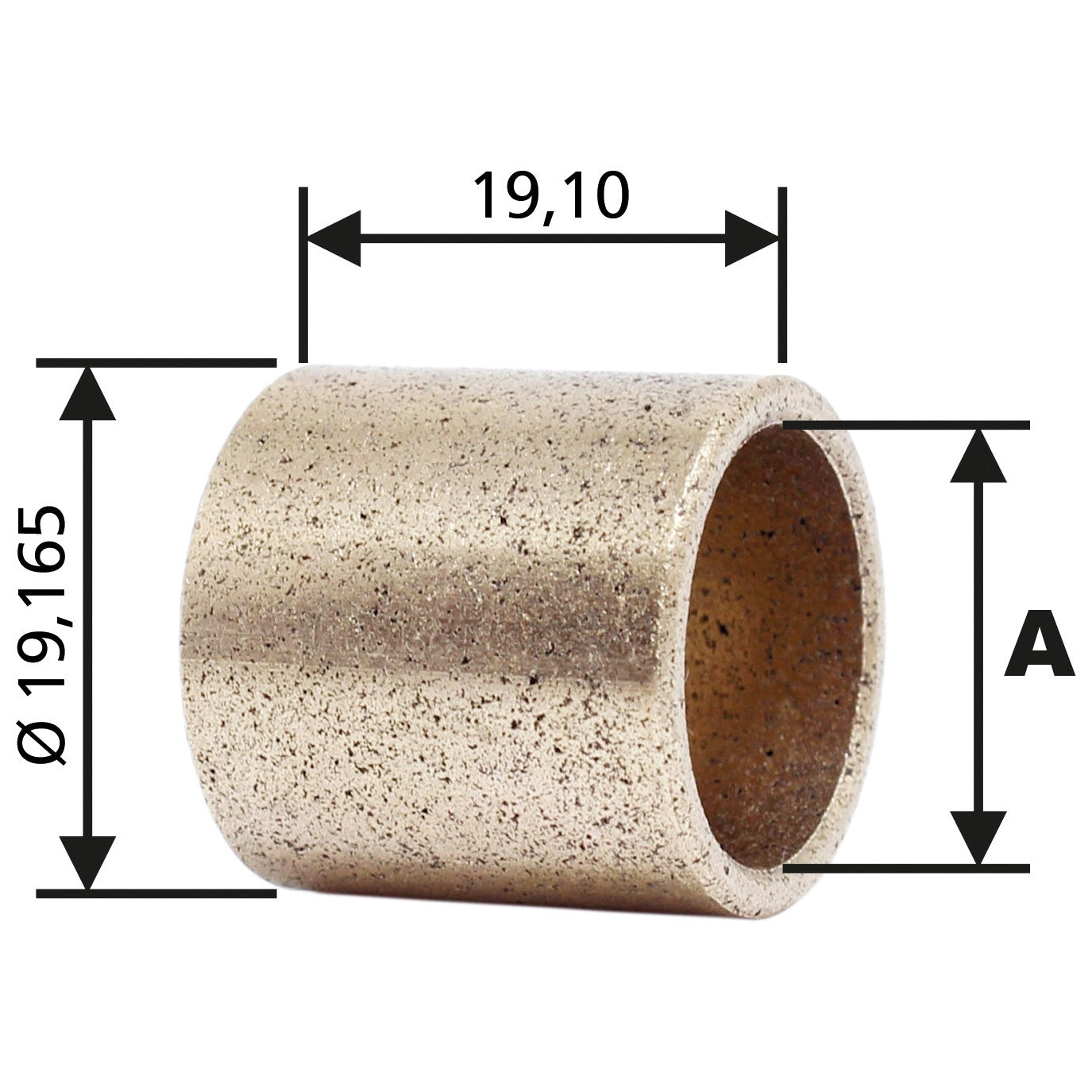 Bucha para Motor de Partida 10 Unidades - Unifap - BC1-0012-00 - (1)