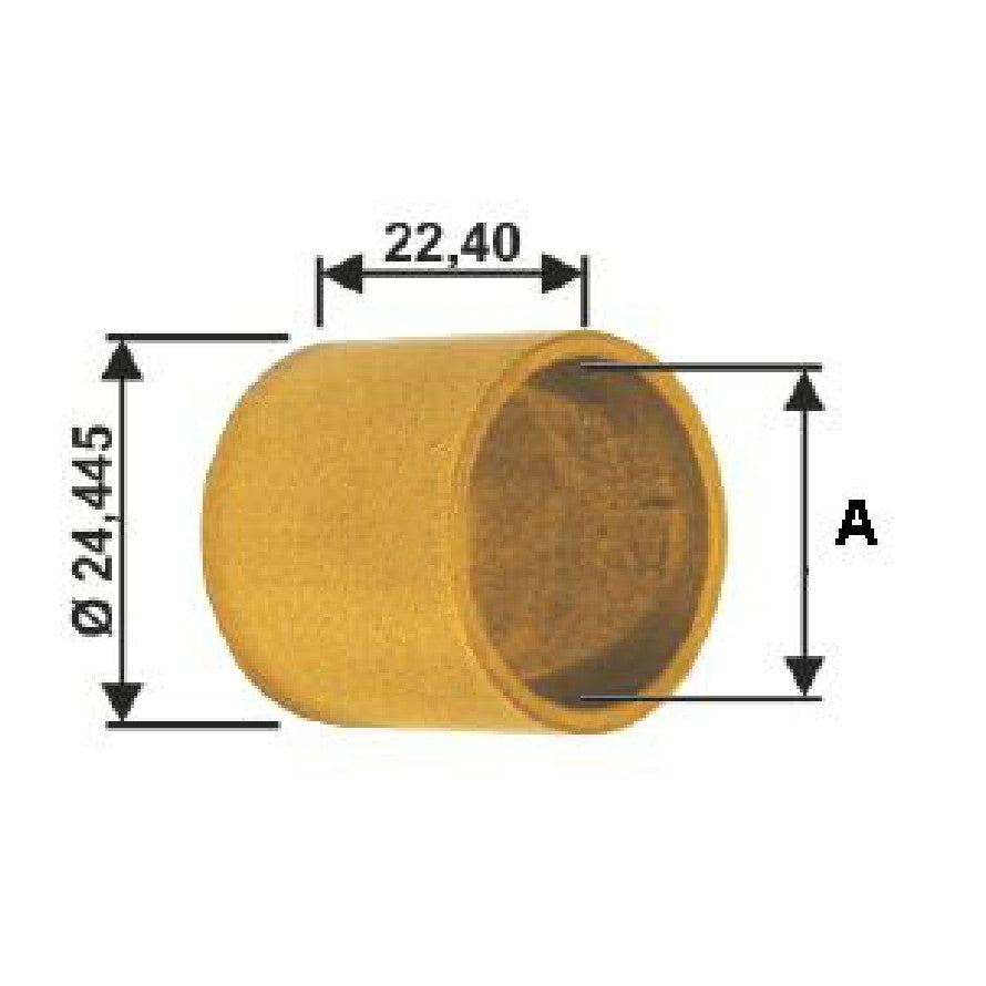 Bucha para Motor de Partida 10 Unidades - Unifap - BC1-0013-02 - (1)