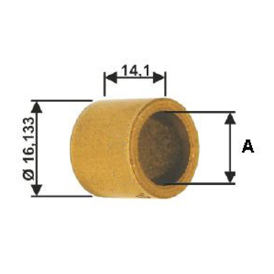 Bucha para Motor de Partida 10 Unidades - Unifap - BC1-0019-03 - (1)