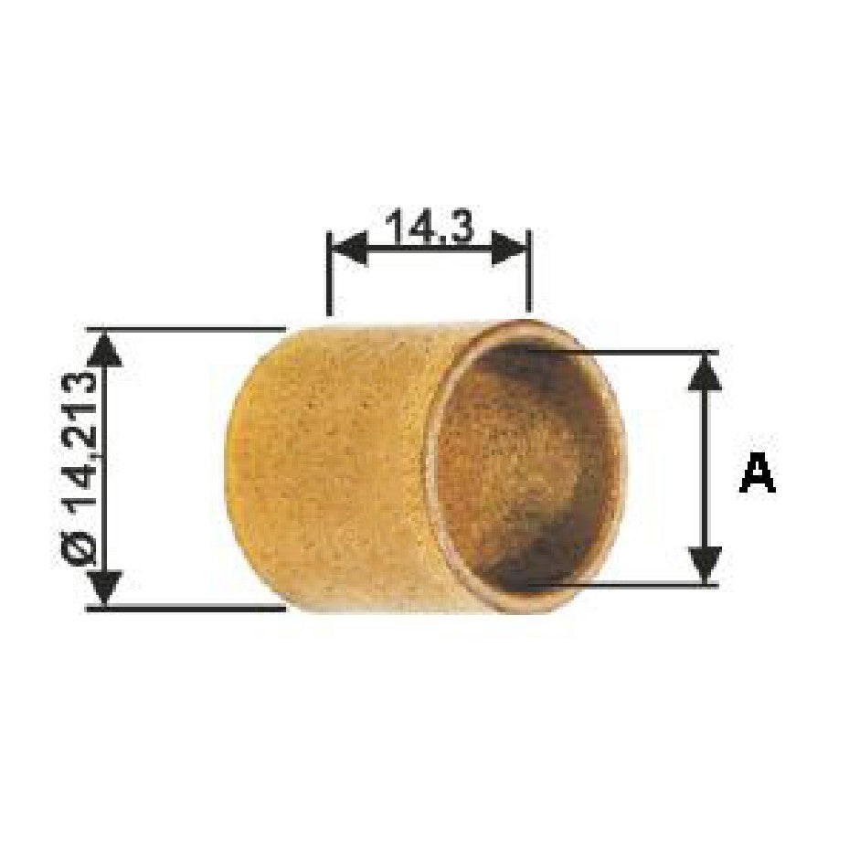 Bucha para Motor de Partida 10 Unidades - Unifap - BC1-0020-03 - (1)