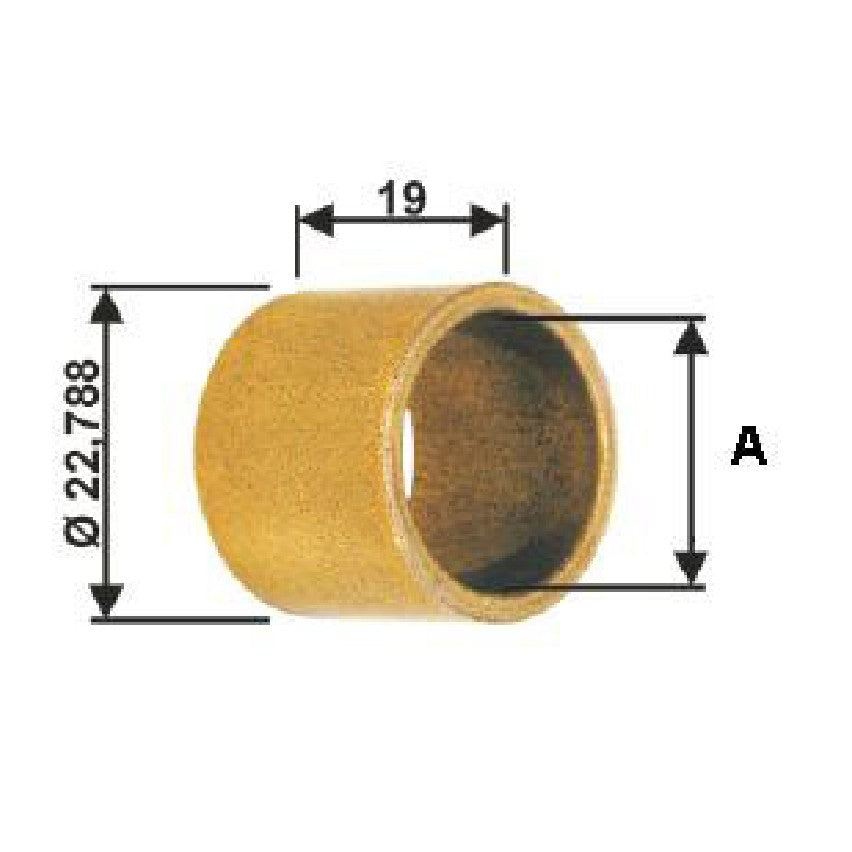 Bucha para Motor de Partida 10 Unidades - Unifap - BC1-0022-03 - (1)