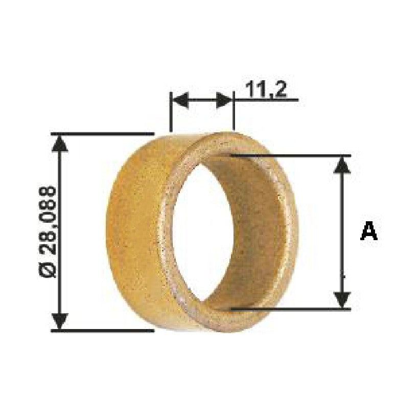 Bucha para Motor de Partida 10 Unidades - Unifap - BC1-0026-03 - (1)
