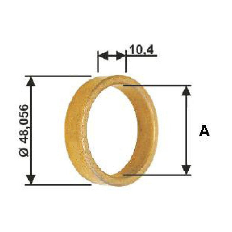 Bucha para Motor de Partida 8 Unidades - Unifap - BC1-0027-02 - (1)