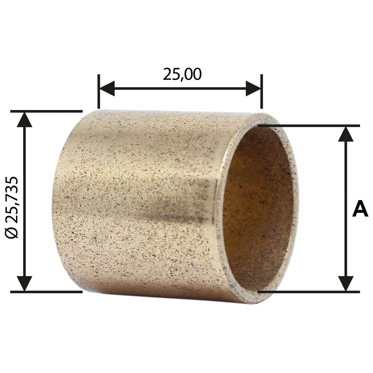 Bucha para Motor de Partida 5 Unidades - Unifap - BC1-0033-03 - (1)