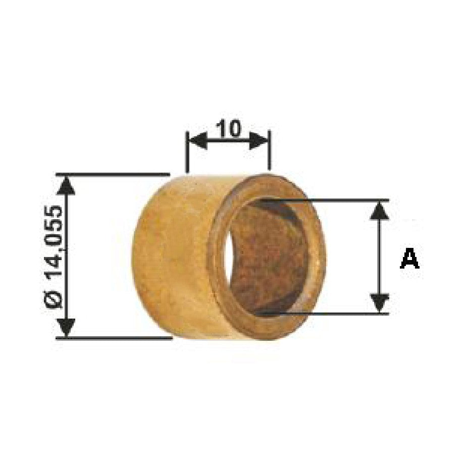 Bucha para Motor de Partida 10 Unidades - Unifap - BC1-0037-02 - (1)