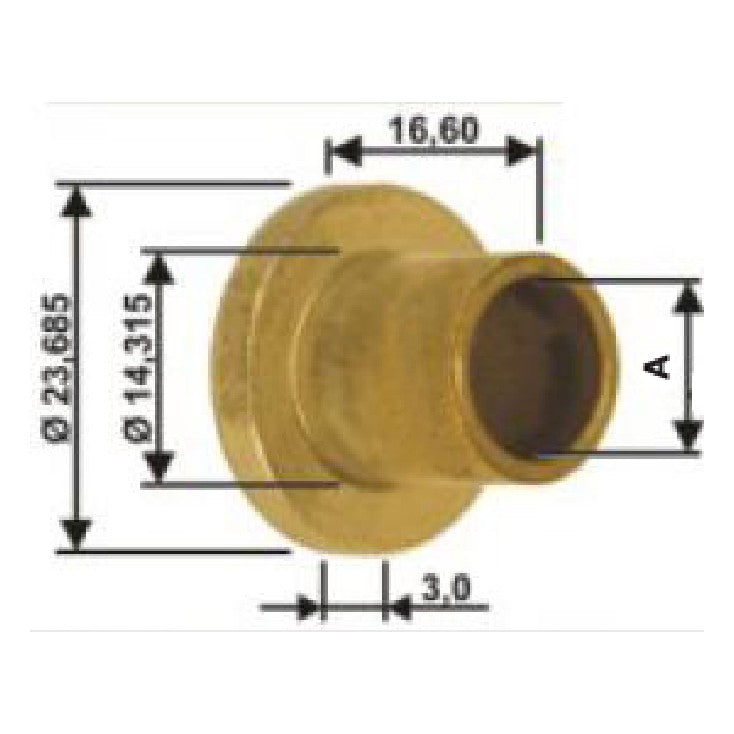 Bucha para Motor de Partida 10 Unidades - Unifap - BC1-0041-00 - (1)