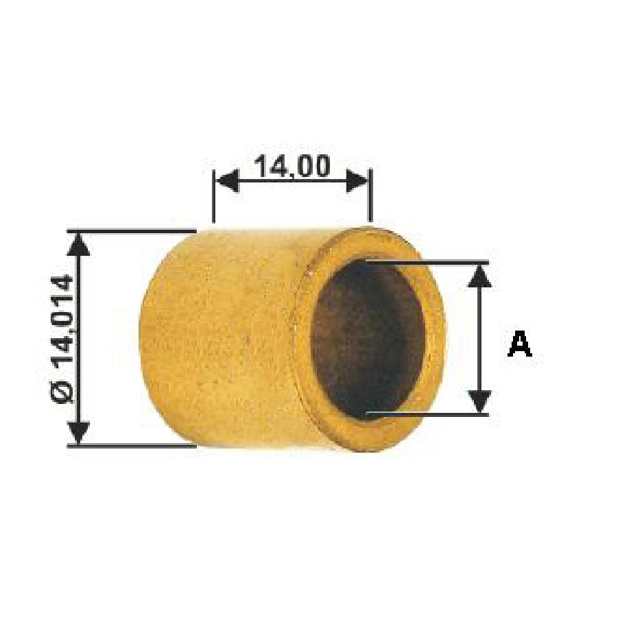 Bucha para Motor de Partida 10 Unidades - Unifap - BC1-0052-00 - (1)