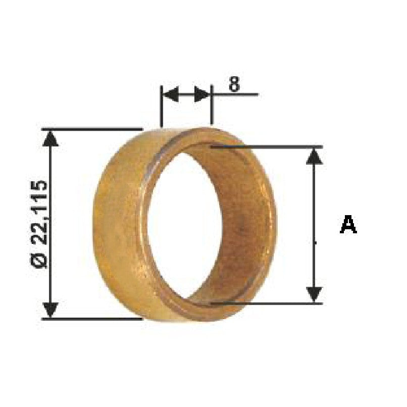 Bucha para Motor de Partida 10 Unidades - Unifap - BC1-0066-00 - (1)