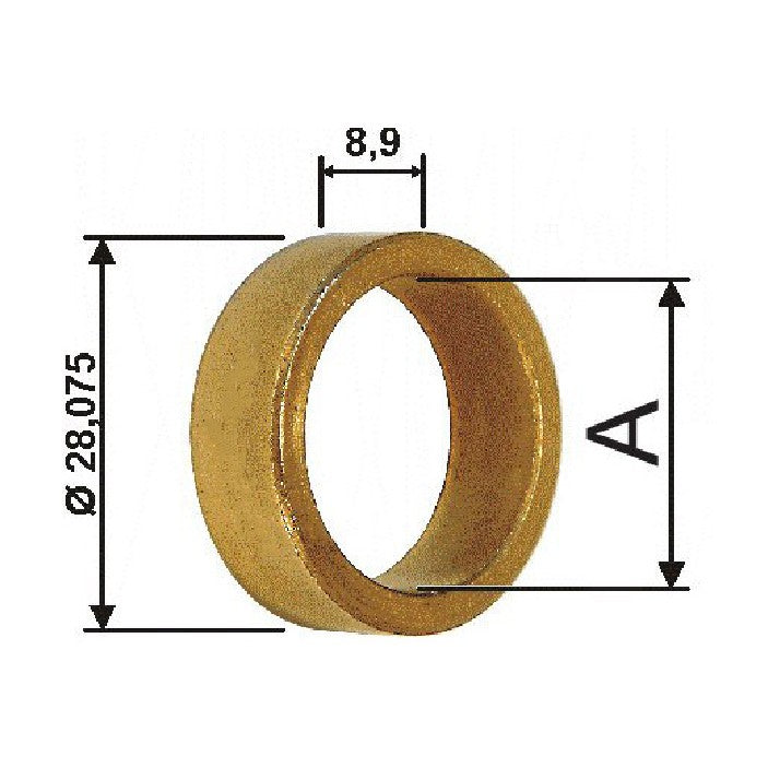 Bucha para Motor de Partida 10 Unidades - Unifap - BC1-0087-00 - (1)