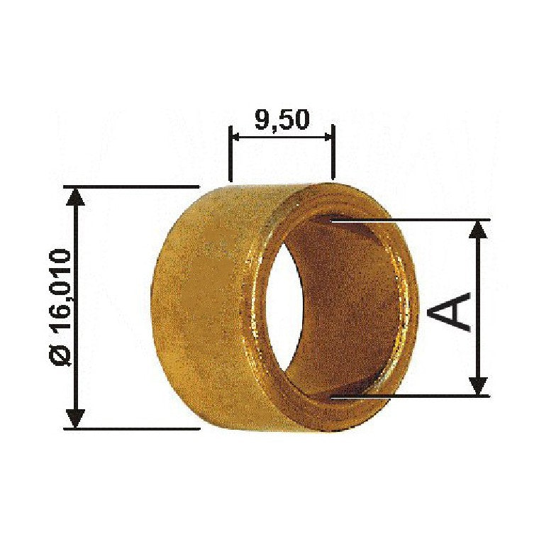 Bucha para Motor de Partida 10 Unidades - Unifap - BC1-0097-00 - (1)