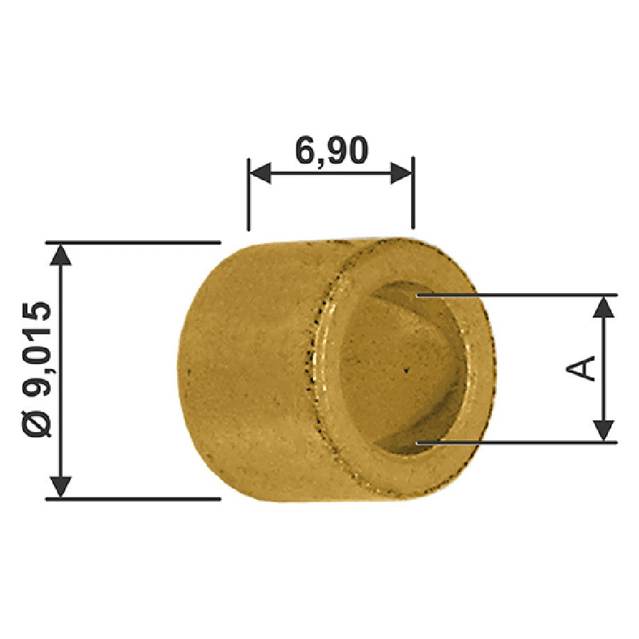 Bucha para Motor de Partida 10 Unidades - Unifap - BC1-0103-00 - (1)