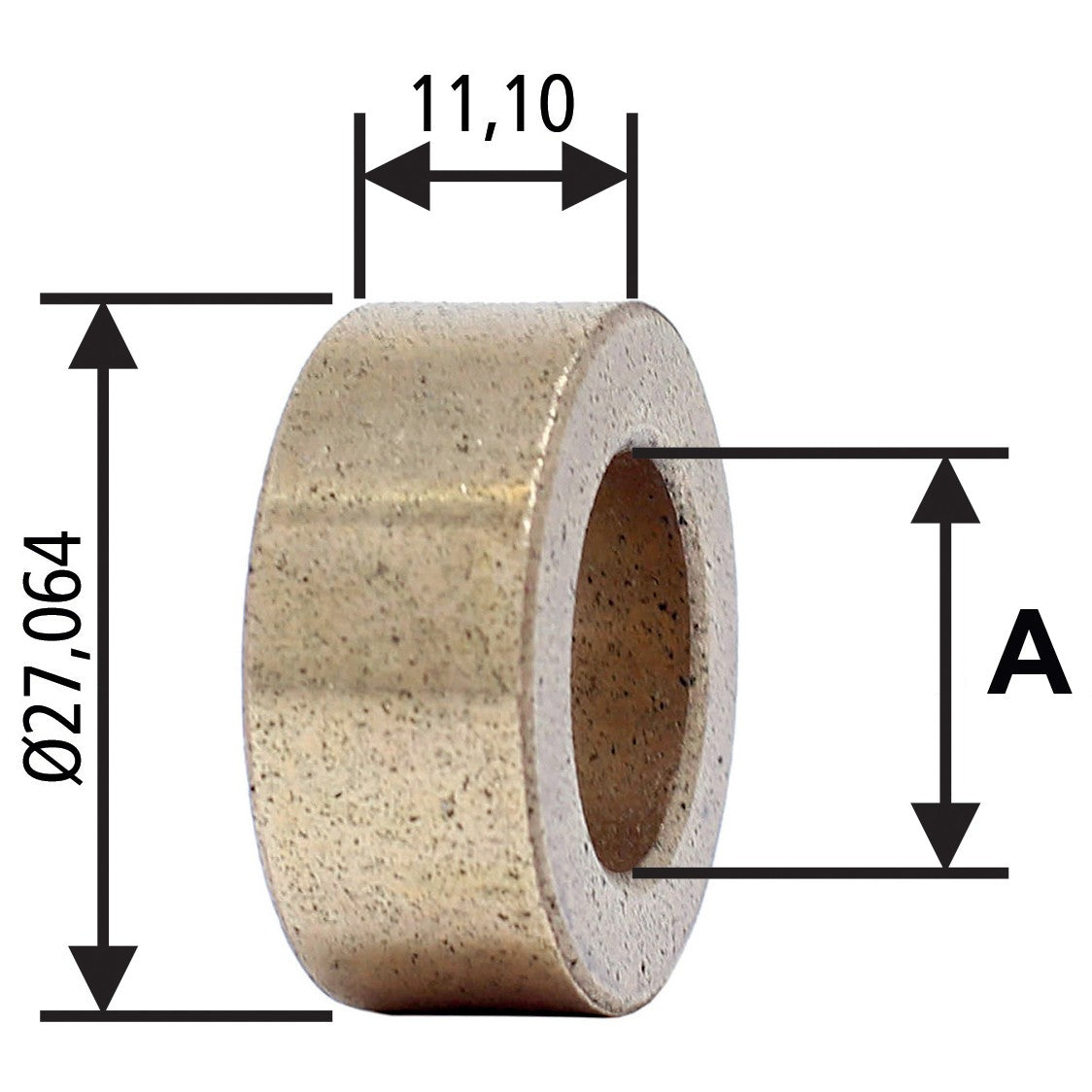 Bucha para Motor de Partida 10 Unidades - Unifap - BC1-0112-00 - (1)