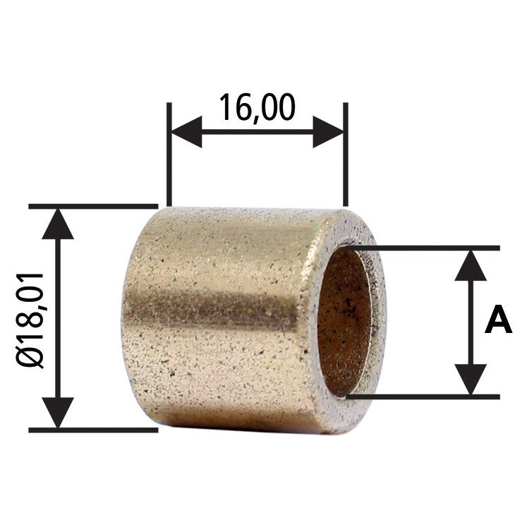 Bucha para Motor de Partida 10 Unidades - Unifap - BC1-0132-00 - (1)