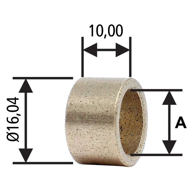 Bucha para Motor de Partida 10 Unidades - Unifap - BC1-0133-00 - (1)