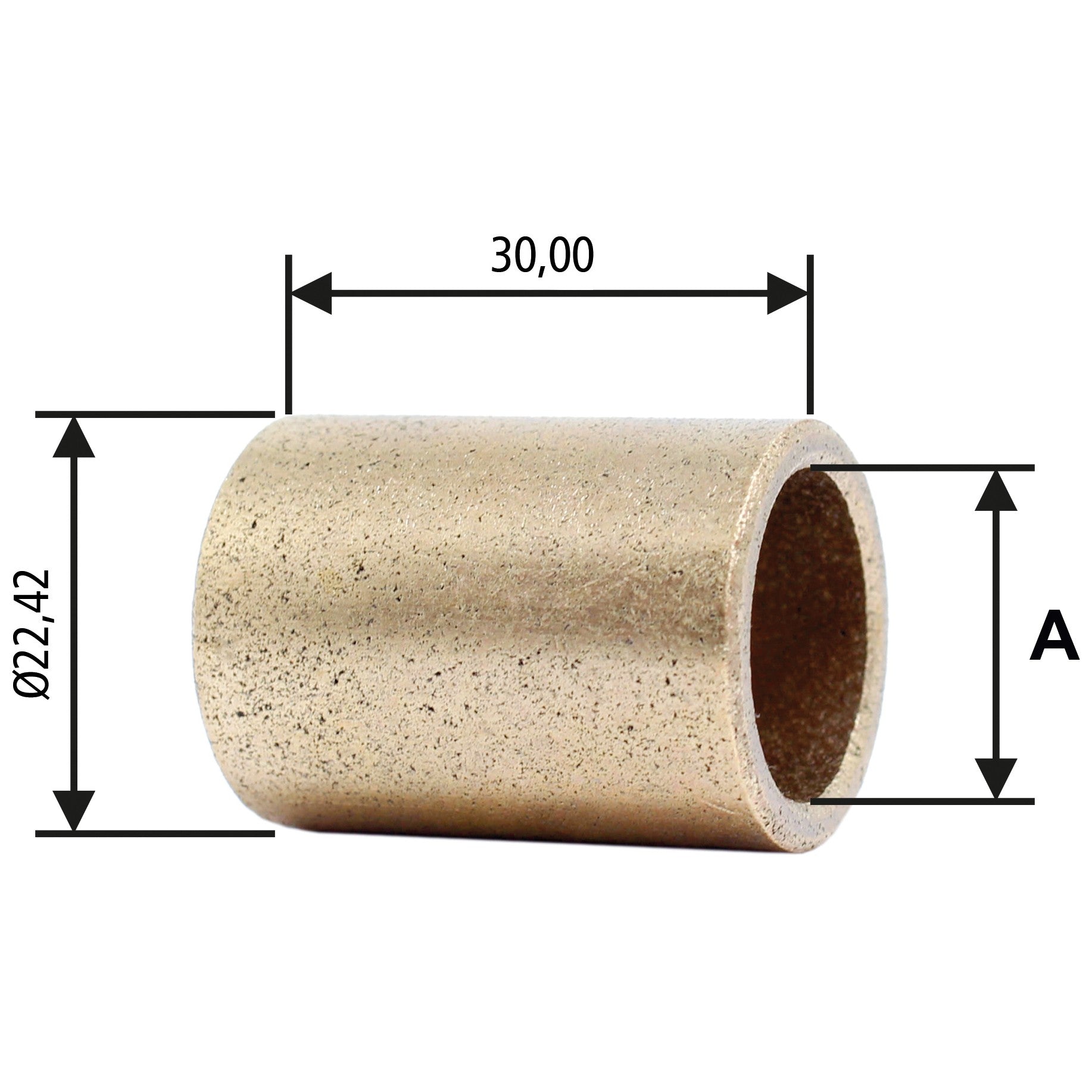 Bucha para Motor de Partida 5 Unidades - Unifap - BC1-0137-00 - (1)