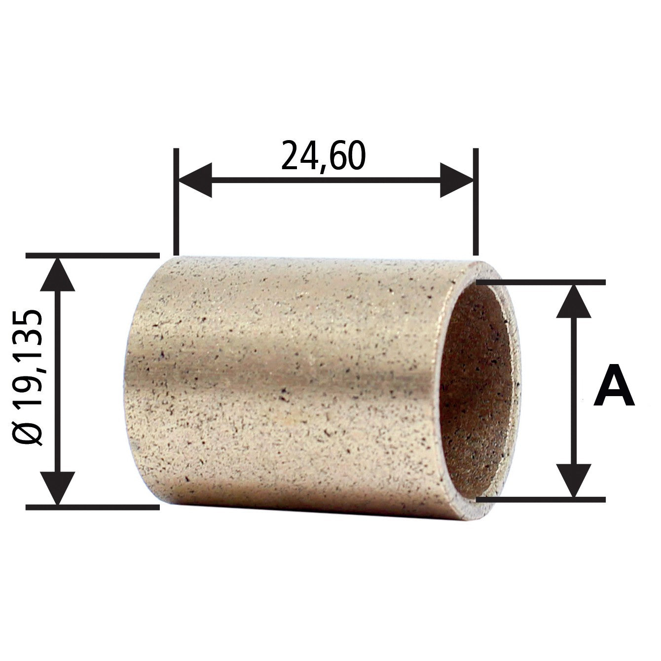 Bucha para Motor de Partida 10 Unidades - Unifap - BC1-0136-00 - (1)