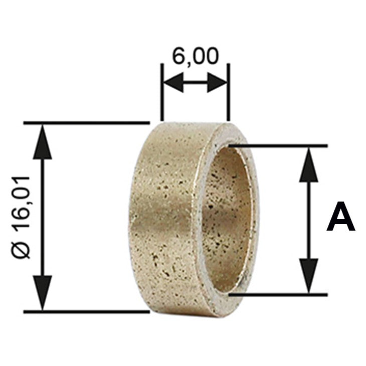 Bucha para Motor de Partida 10 Unidades - Unifap - BC1-0146-00 - (1)