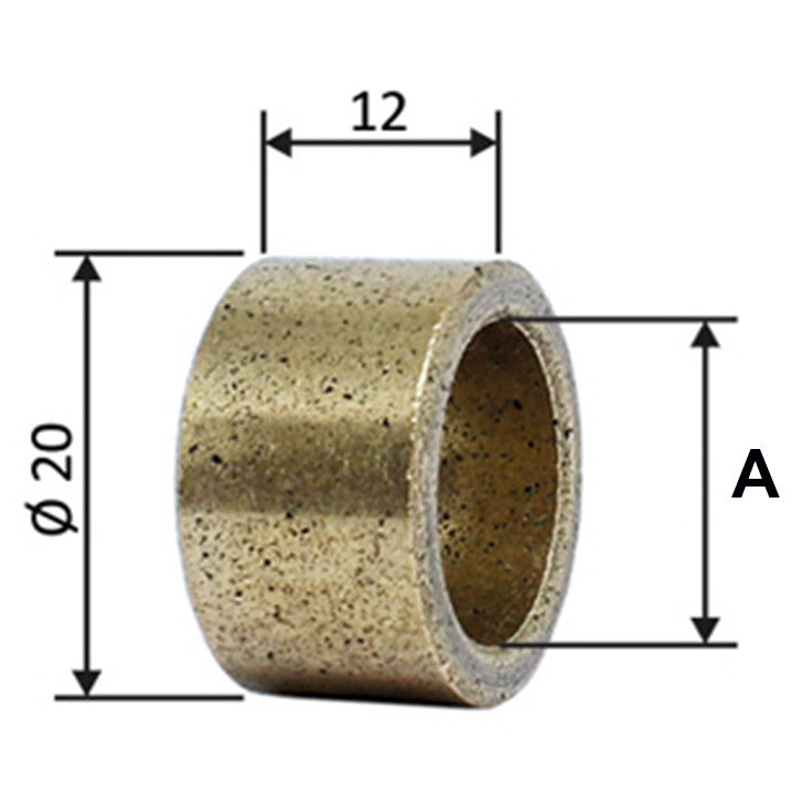 Bucha para Motor de Partida 10 Unidades - Unifap - BC1-0165-00 - (1)