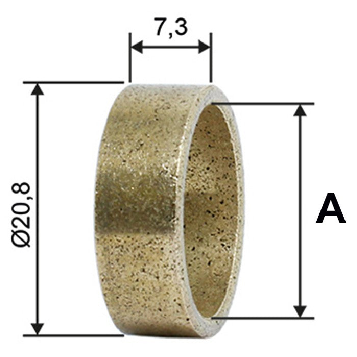Bucha para Motor de Partida 10 Unidades - Unifap - BC1-0167-00 - (1)