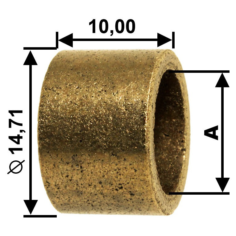 Bucha para Motor de Partida 10 Unidades - Unifap - BC1-0176-00 - (1)