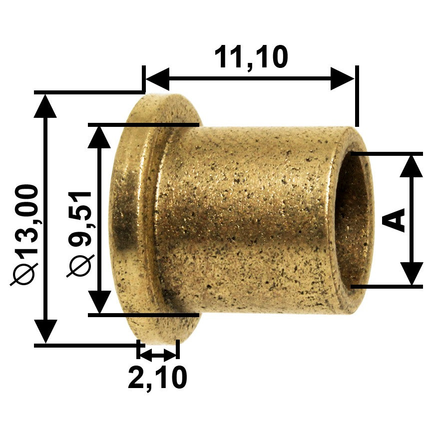 Bucha para Motor de Partida 10 Unidades - Unifap - BC1-0177-00 - (1)