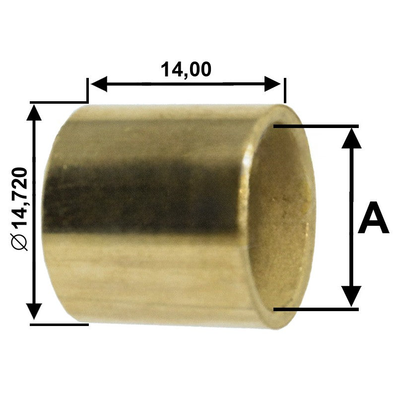 Bucha para Motor de Partida 10 Unidades - Unifap - BC1-0187-00 - (1)