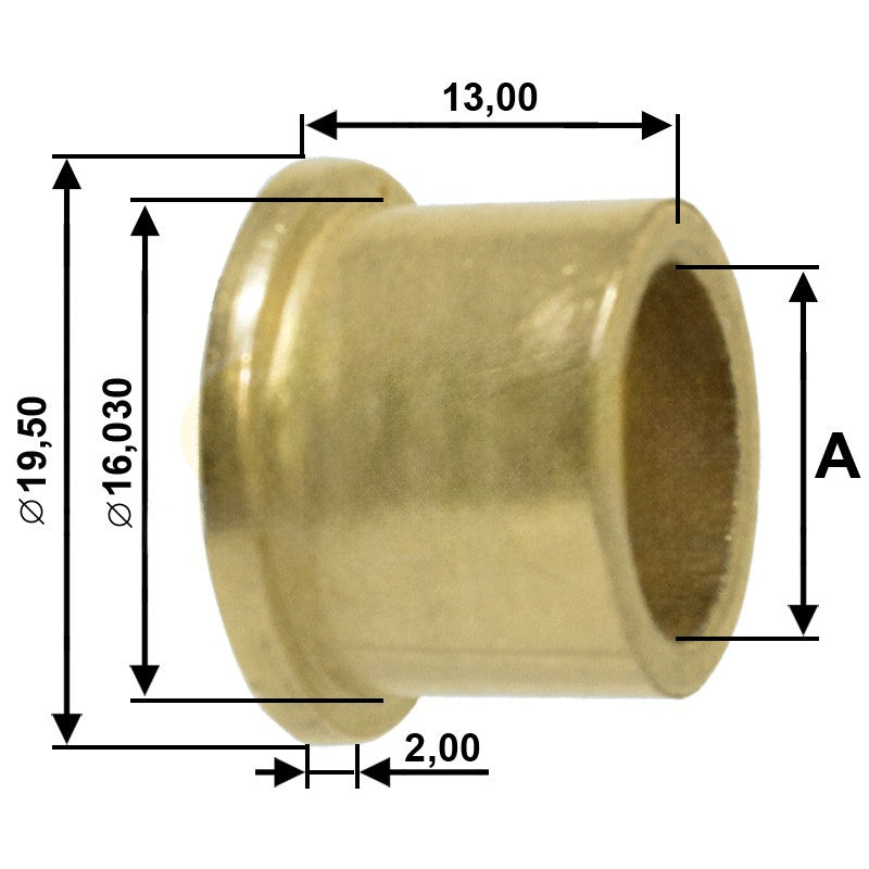 Bucha para Motor de Partida 10 Unidades - Unifap - BC1-0196-00 - (1)