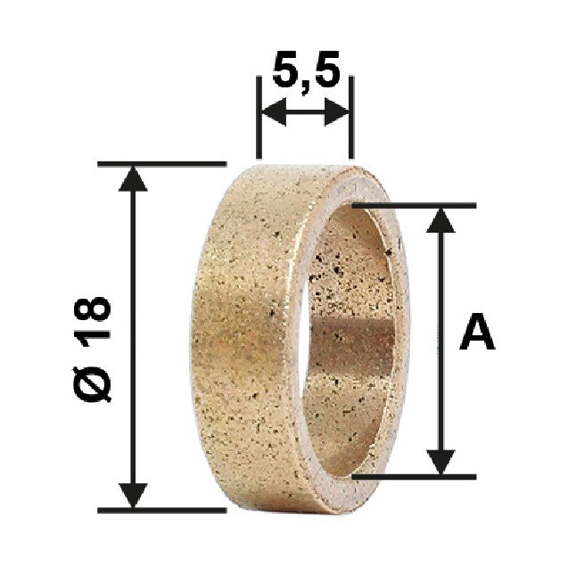 Bucha para Motor de Partida 10 Unidades - Unifap - BC1-0197-00 - (1)