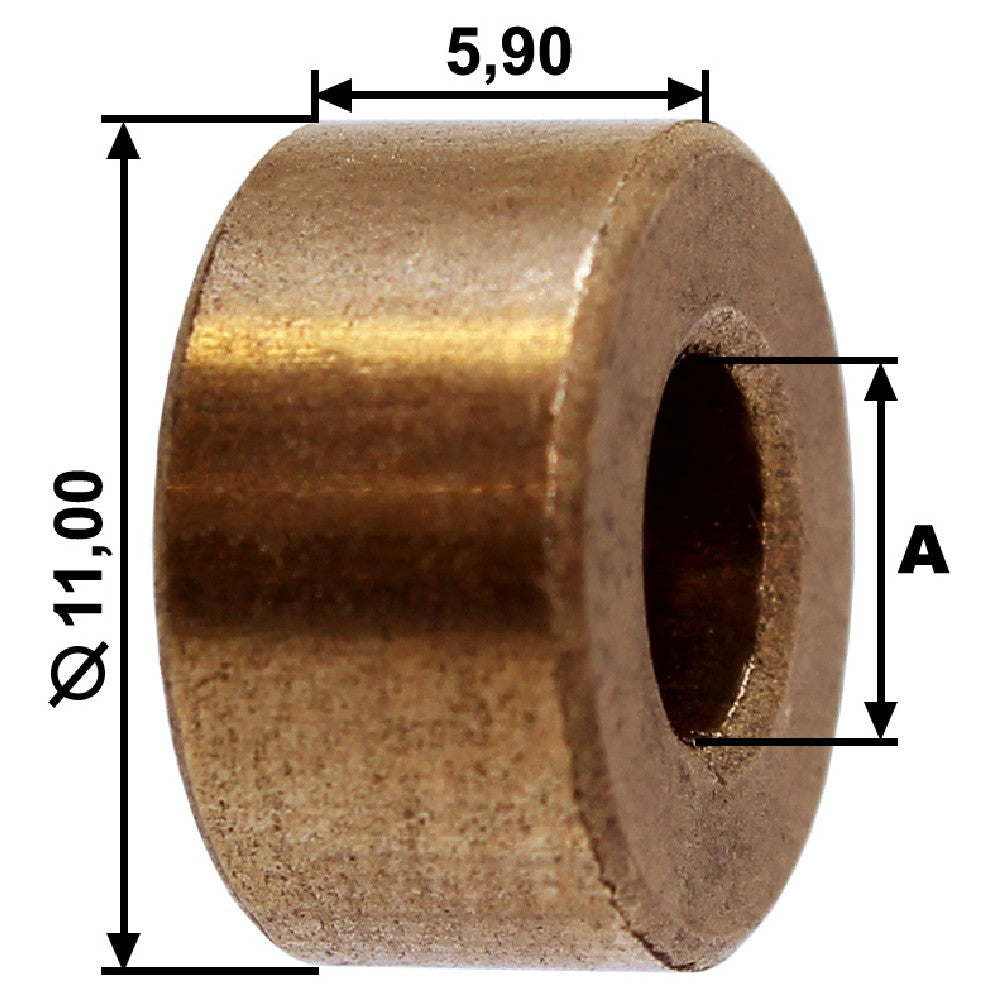 Bucha para Motor de Partida 10 Unidades - Unifap - BC1-0200-00 - (1)
