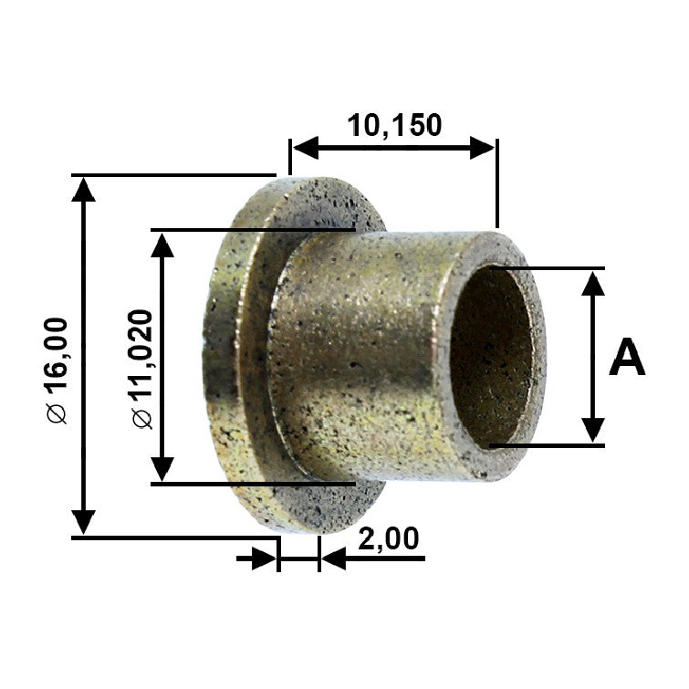 Bucha para Motor de Partida 10 Unidades - Unifap - BC1-0199-00 - (1)