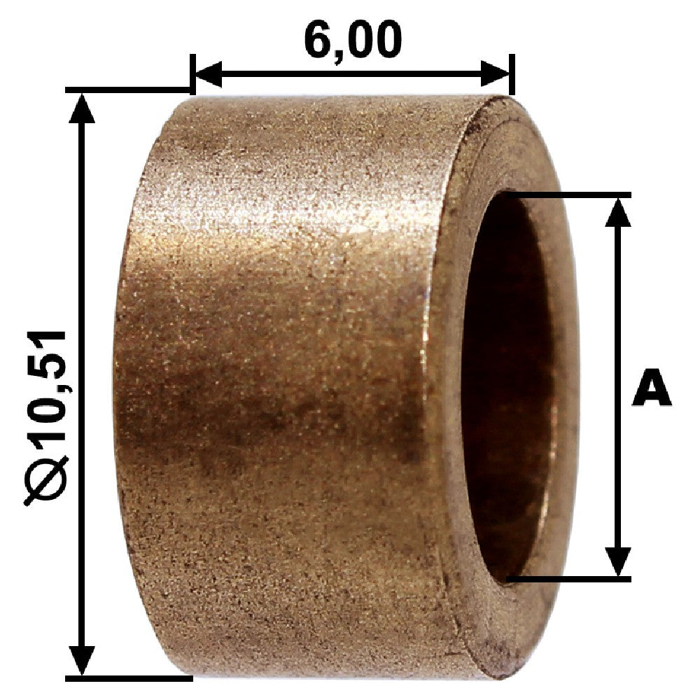 Bucha para Motor de Partida 10 Unidades - Unifap - BC1-0204-00 - (1)