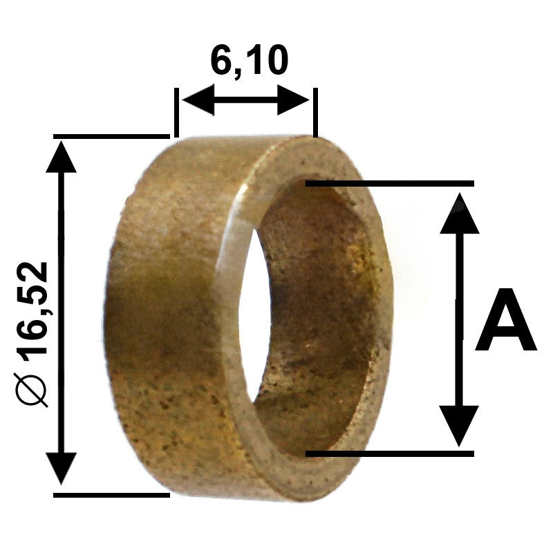 Bucha para Motor de Partida 10 Unidades - Unifap - BC1-0206-00 - (1)