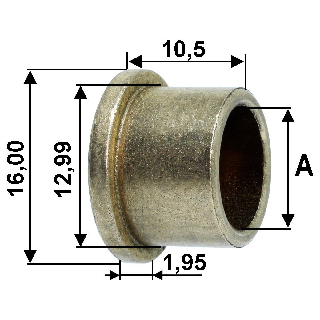 Bucha para Motor de Partida 10 Unidades - Unifap - BC1-0215-00 - (1)