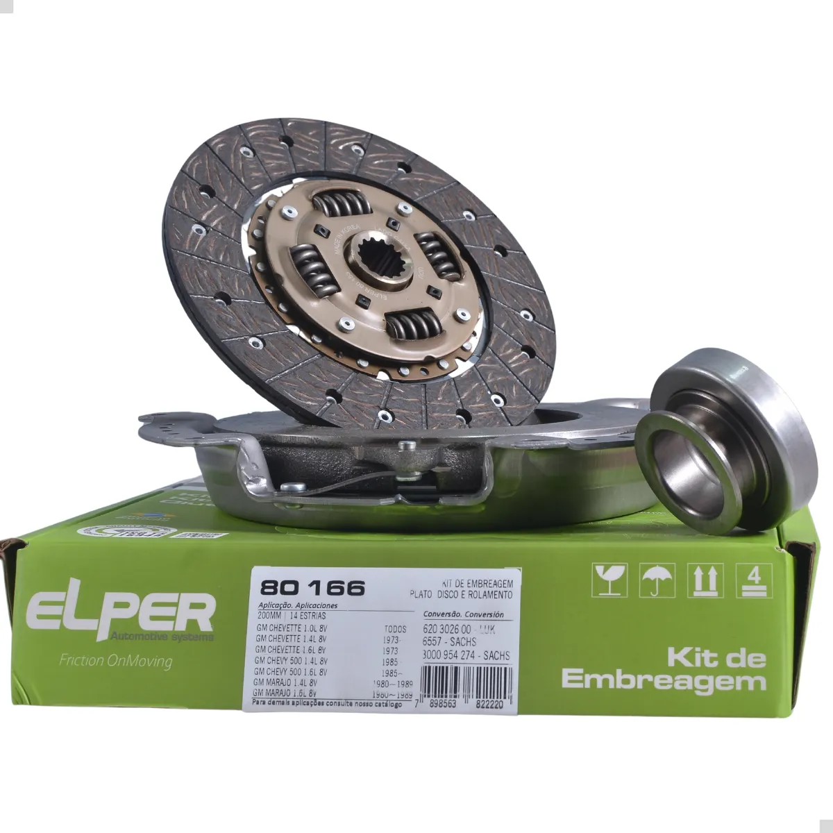 Kit de Embreagem - Elper - 80 166 - (8)