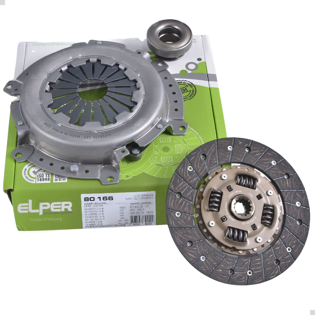 Kit de Embreagem - Elper - 80 166 - (10)