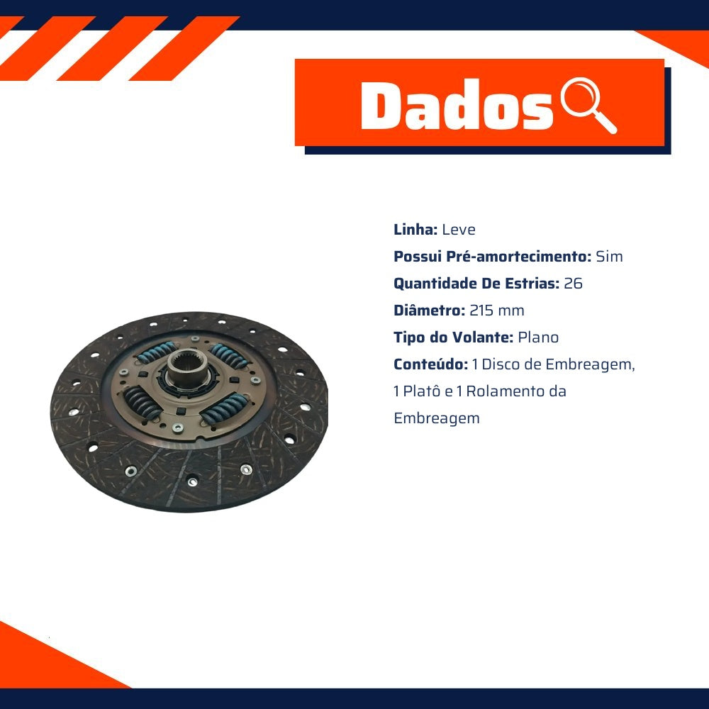 Kit de Embreagem - Elper - 80 441 - (3)