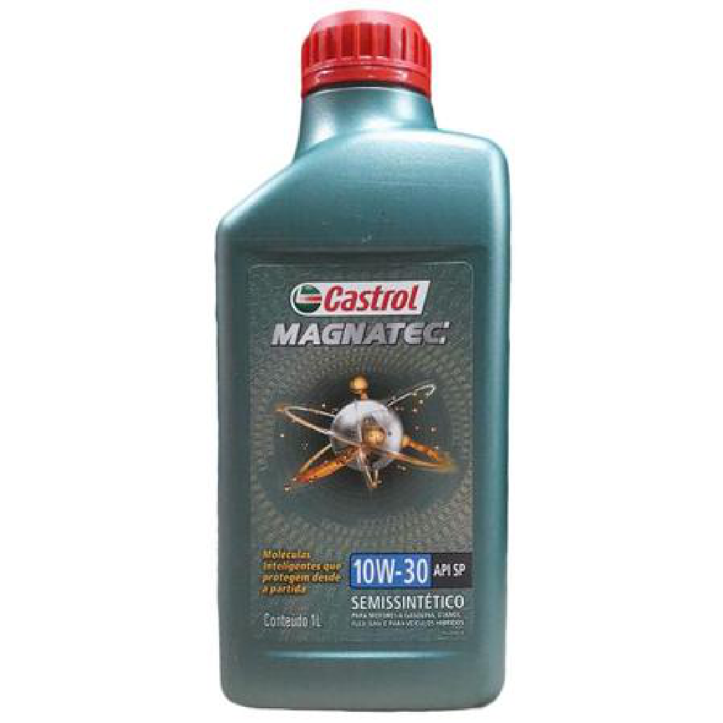 Óleo de Motor Magnatec 10W30 API SN Semissintético 1L - Castrol - 3436554 - (1)