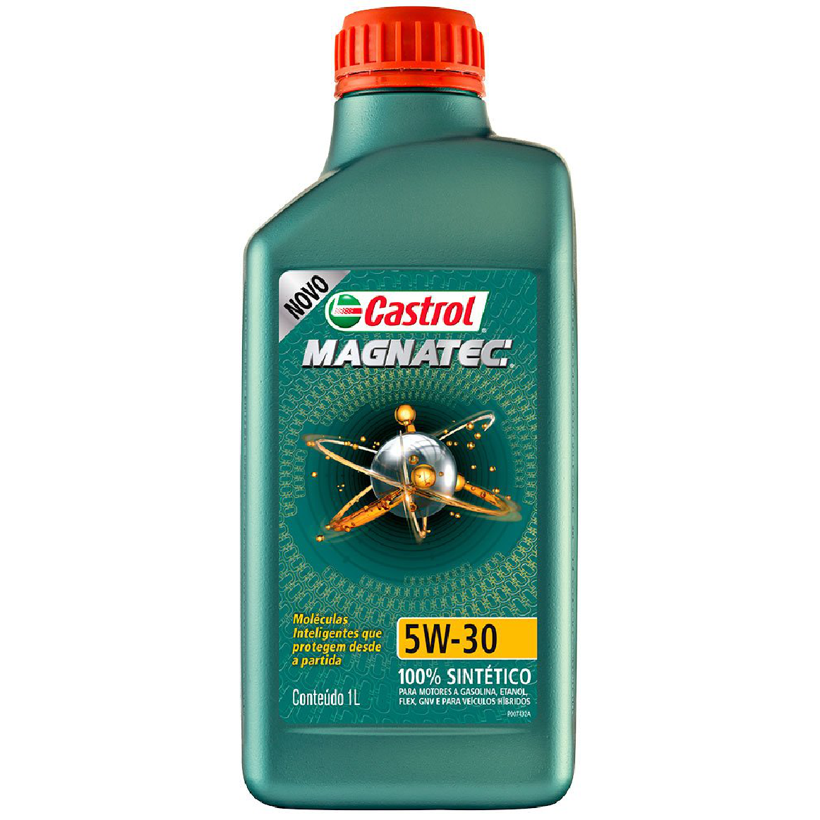 Óleo de Motor Magnatec 5W30 API SP Sintético 1L - Castrol - 3434565 - (1)