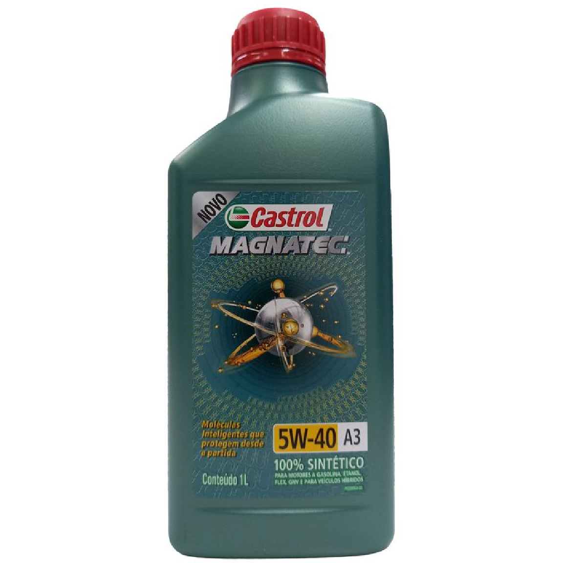 Óleo de Motor Magnatec 5W40 A3 Sintético 1L - Castrol - 3436621 - (1)