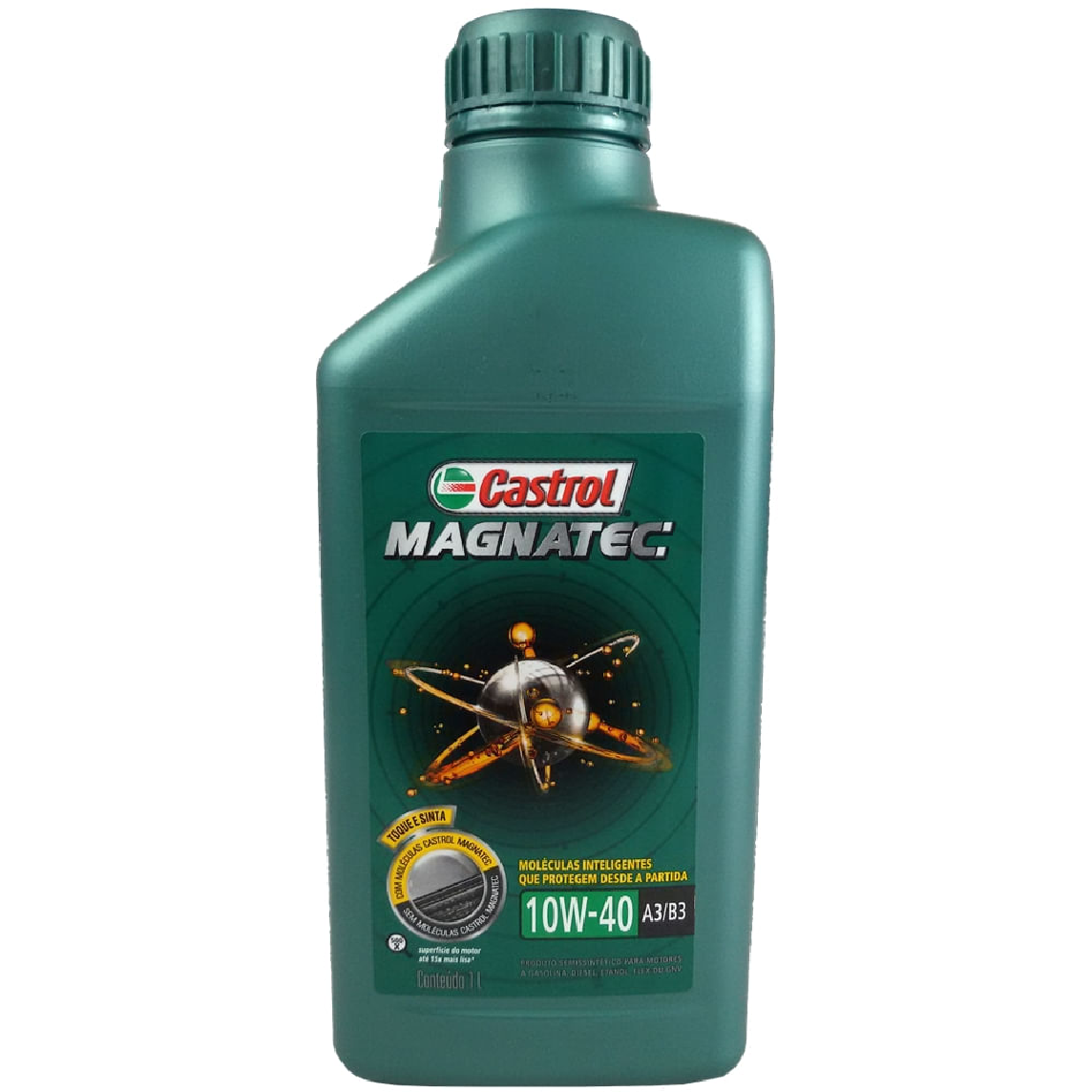Óleo de Motor Magnatec 10W40 A3 API SN Semissintético 1L - Castrol - 3438392 - (1)
