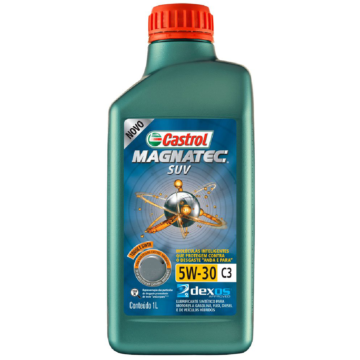 Óleo de Motor Magnatec SUV 5W30 C3 Sintético 1L - Castrol - 3430831 - (1)